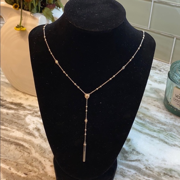 henri bendel Jewelry - Bundle Henry Bendel rose gold  tone necklace & earrings